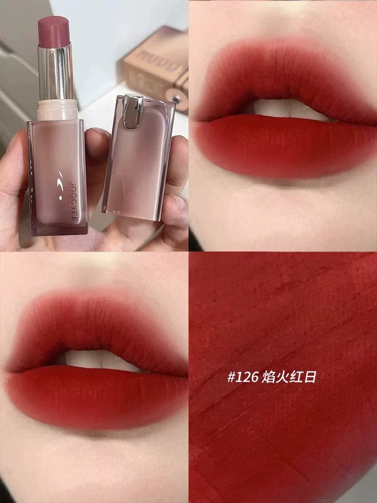 joocyee Fermentləşdirilmiş Kristal Jelly Dodaq Boyası 531 Pink Power Jiaose Christmas Apple Məhdud Buraxılış Payız/Qış Dodaq Parıldadıcısı 530