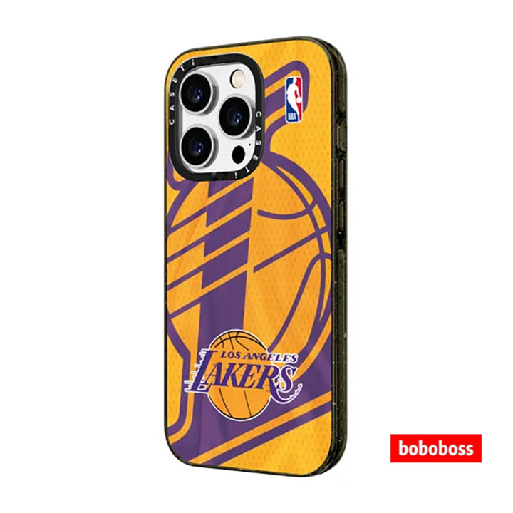 Zavoddan birbaşa! NBA birgə brendi olan Lakers retro forması MagSafe, iPhone 17/16/15/14/13/Pro/Max zərbəyə davamlı maqnit telefon korpusu ilə uyğundur.