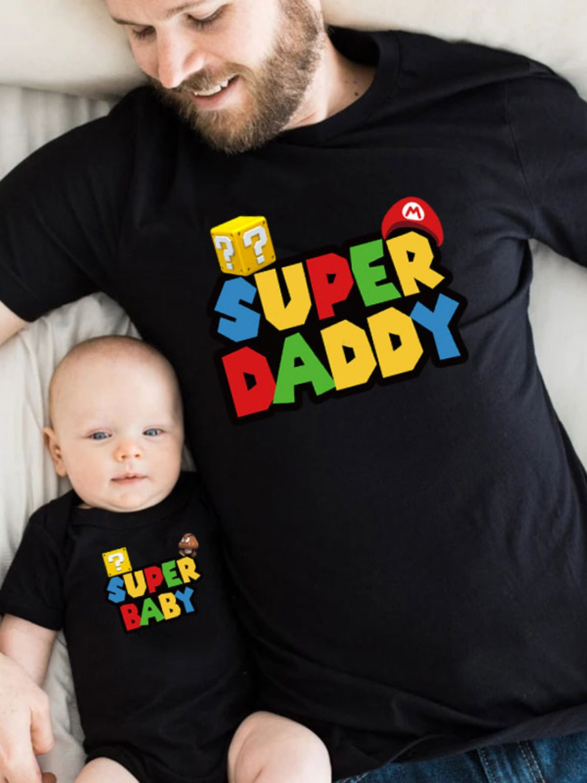 Oğlan və qızlar üçün ailəvi yay geyimləri, qısaqol köynəklər, şık ana-qız və qardaş-bacı geyimləri, təmiz pambıqdan qısaqol köynəklər.