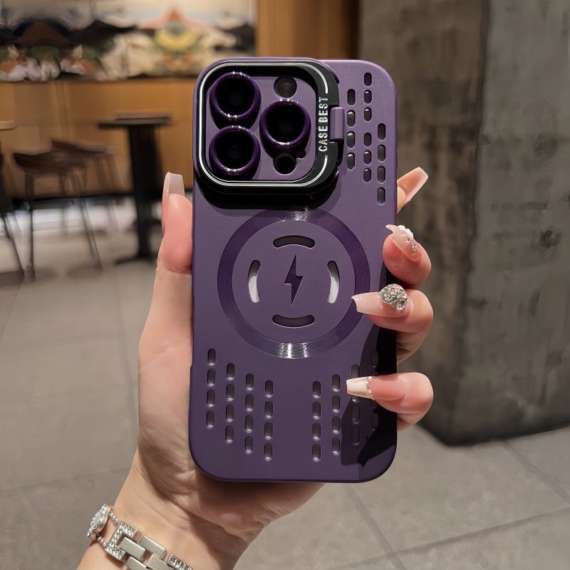 Apple 16ProMax cib telefonu üçün uyğun yay yeni donma nöqtəsi nəfəs ala bilən qabıq yeni iPhone15pro/14plus maqnit doldurma 13 qoruyucu örtük 12 sadə və yüksək səviyyəli düşməyə qarşı 11 kişi və qadın