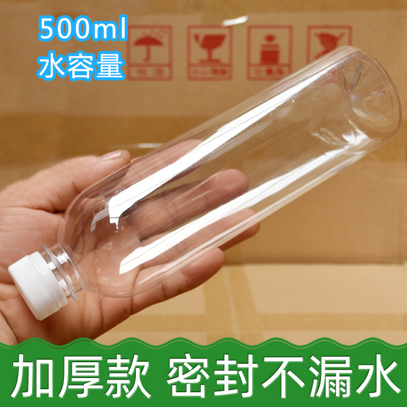 Qatılaşdırılmış qida dərəcəli 500 ml şərab şüşəsi boş şüşə şəffaf plastik şüşə 1 jin qablaşdırılmış şərab şüşəsi 2 jin boş şüşə 1 cin qablaşdırılmış