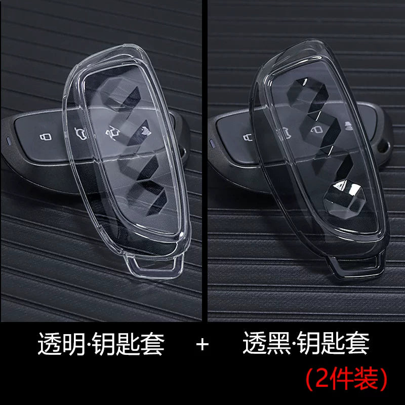 Haver H6 Açar Qapağı İkinci Nəsil və Üçüncü Nəsil H9 Euler M9 Qırmızı Dovşan Toka Böyük Köpək M6 Raptor Çantası Şəffaf Açar Qabıq üçün uyğundur