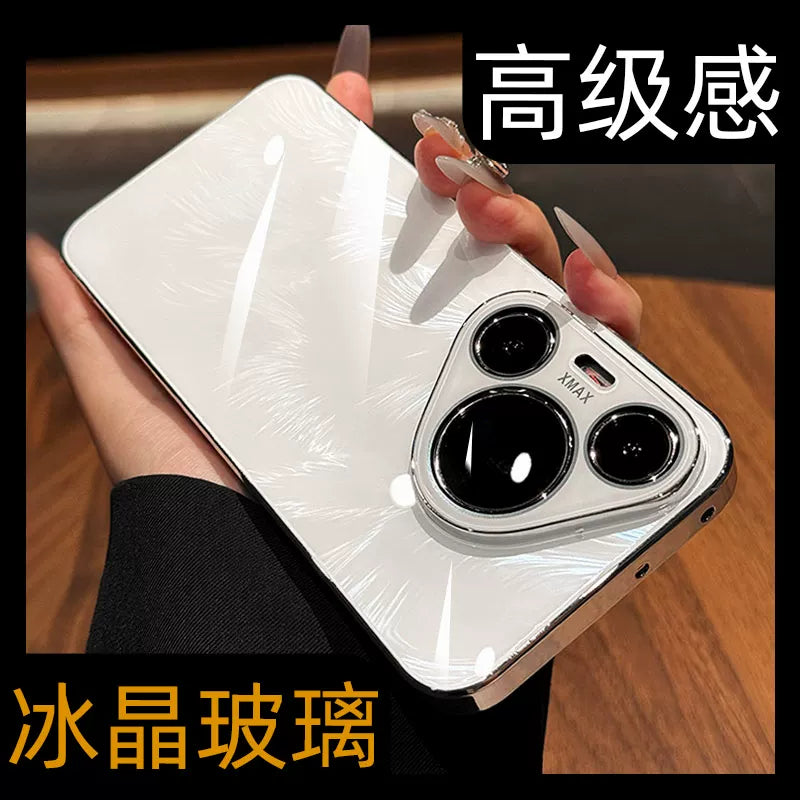 Daimang, Huawei Pura70 mobil telefon qutusu üçün uyğundur P70Pro+ shell P80Pro yüksək səviyyəli seriyalı qoruyucu çanta pura90promax lens hər şey daxil olmaqla, düşməyə qarşı qadın modeli kişi sadə ağ aurora pm