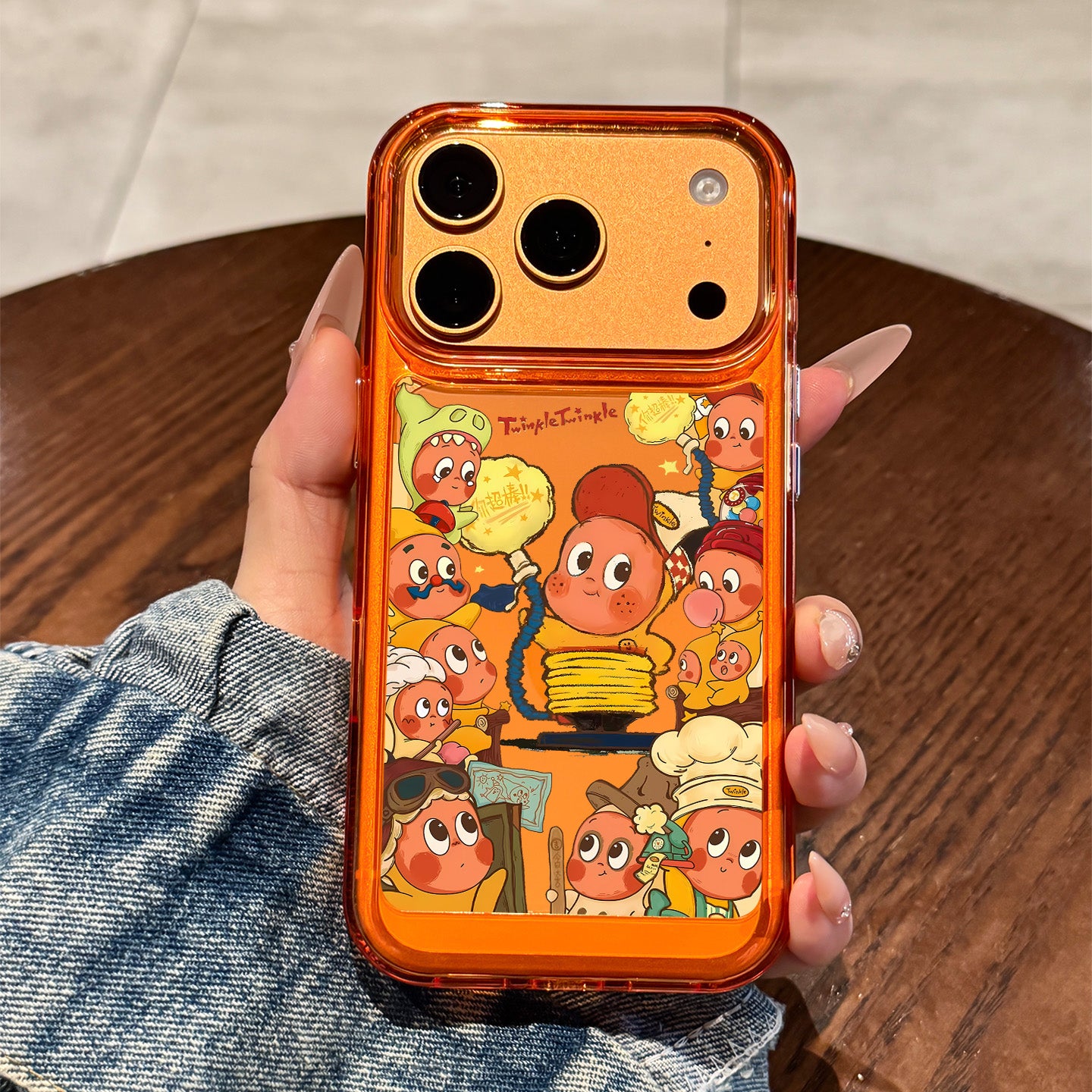 Apple 17promax mobil telefon qutusu üçün uyğundur yeni iphone17 kreativ ulduz adam 17pro şəffaf 16 qoruyucu örtük hava tam paket 15 düşməyə qarşı 14 cizgi filmi 13 silikon 12 niş 11 qadın pm