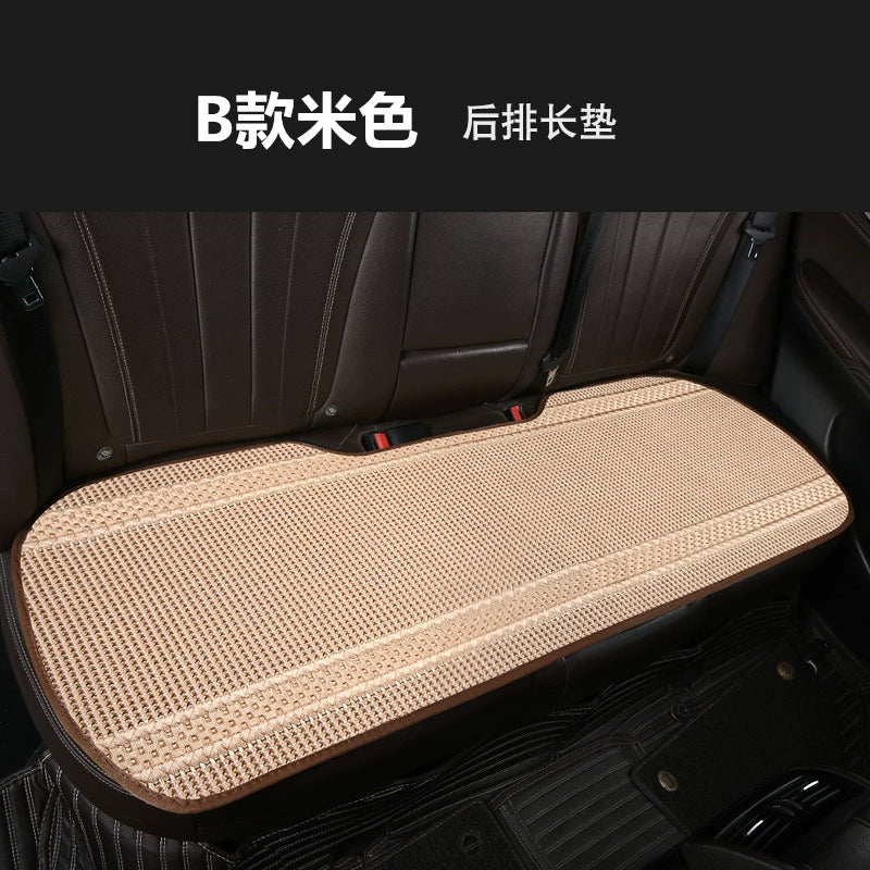 Avtomobil Oturacaq Yastığı Tək Parça Əsas Sürücü Oturacağı Tək Sürücü Otağı Tək Oturacaq Örtüsü Buz İpək Kətan Bütün İl Boyu Neytral Kreslo Yastığı