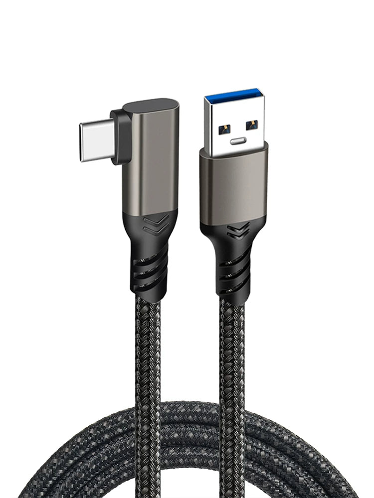 10Gbps bərk hal sürücüsü məlumat kabeli dirsək Gen2 qısa kabel USB3.2-dən typec dataya yüksək sürətli ötürmə kabeli cib telefonu kompüterə qoşulma kabeli PD60W sürətli doldurulan A-dan C güc kabeli uzatma kabeli