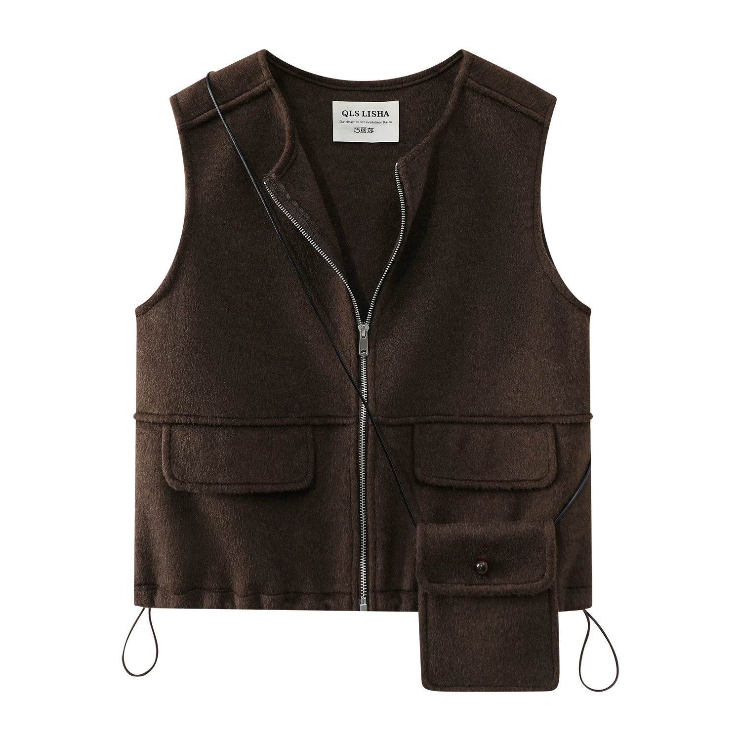 Cholisa-nın yumşaq, çox yönlü və rahat üslublu payız və qış hırka jileti, Koreya üslubunda qadın geyimləri ilə bəzədilib.