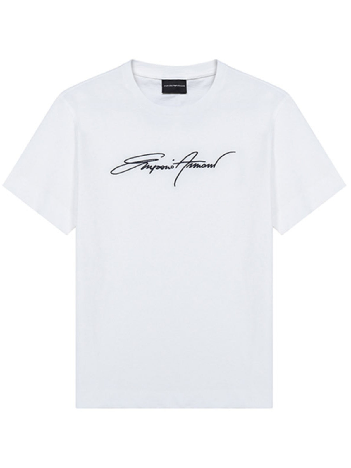 Emporio Armani Kişilər üçün Pambıqlı Qısa Qollu Köynək 3K1TL6 1JULZ