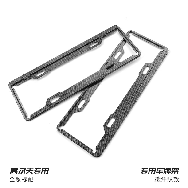 Volkswagen Golf 7/7.5/8 Special License Plate Frame for New Traffic Regulations, GTI/R-Line/Pro Modified License Plate Frame