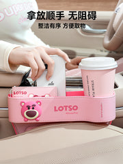 Oturacaqlar arasındakı boşluqlar, vacib avtomobil aksesuarları, sərnişin oturacağı üçün Disney avtomobil saxlama qutusu.