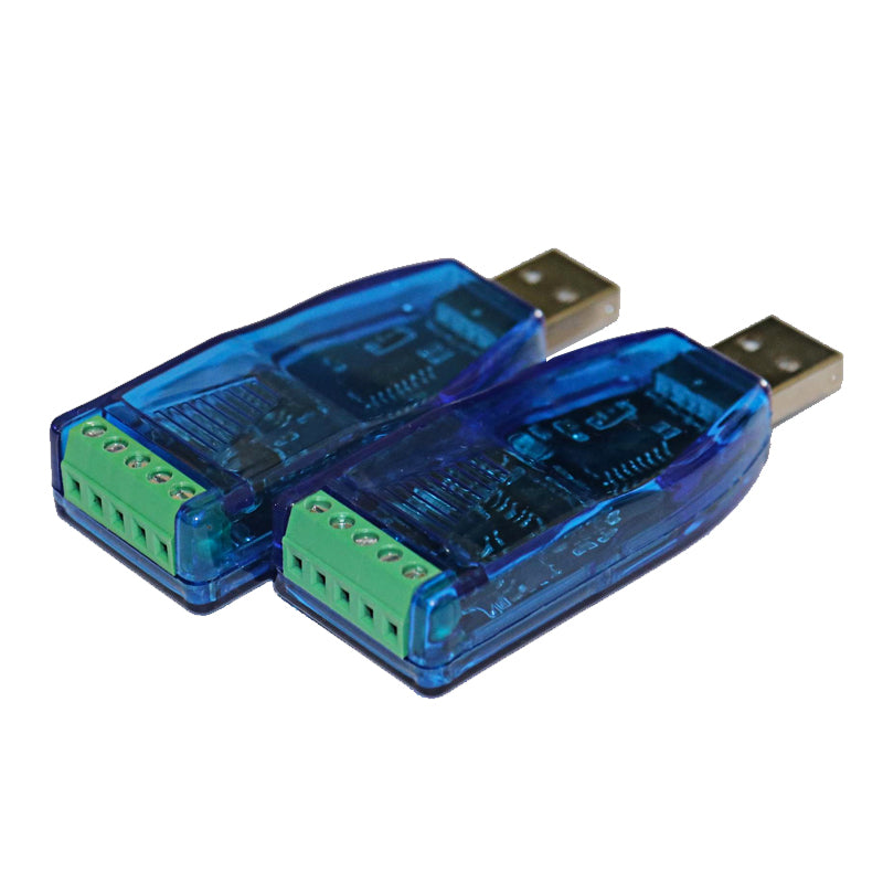 Sənaye dərəcəli usb-dan rs485 rabitə moduluna iki istiqamətli yarım dupleks seriyalı xətt çeviricisi U485 TVS qorunması