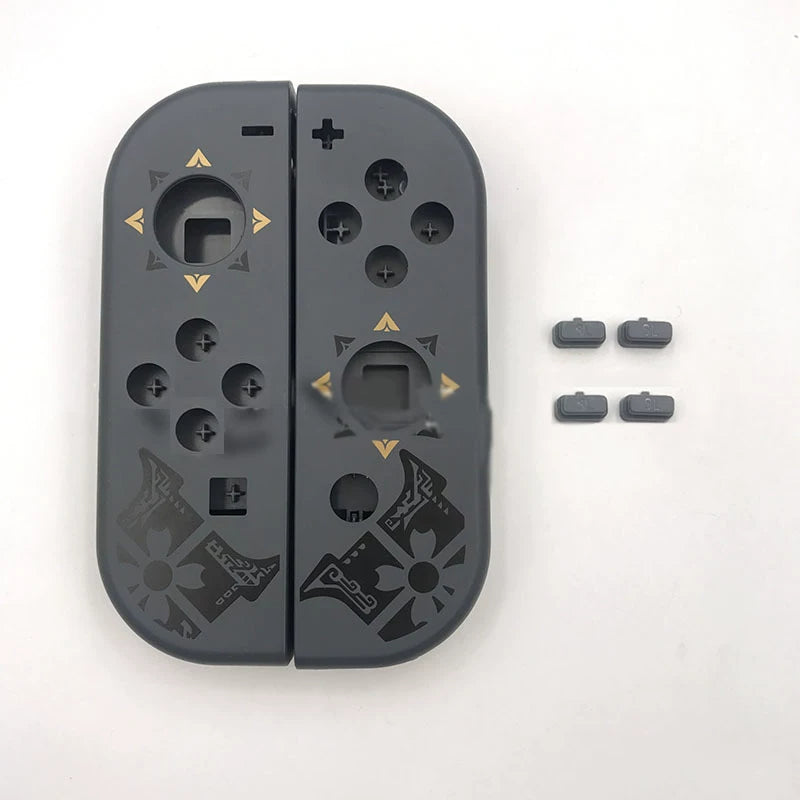 Switch sapı orijinal şəffaf qabıq sevinc sapı dəyişdirmə qabığı buzlu NS təmir dəyişdirilməsi rəng dəyişdirmə aksesuarları