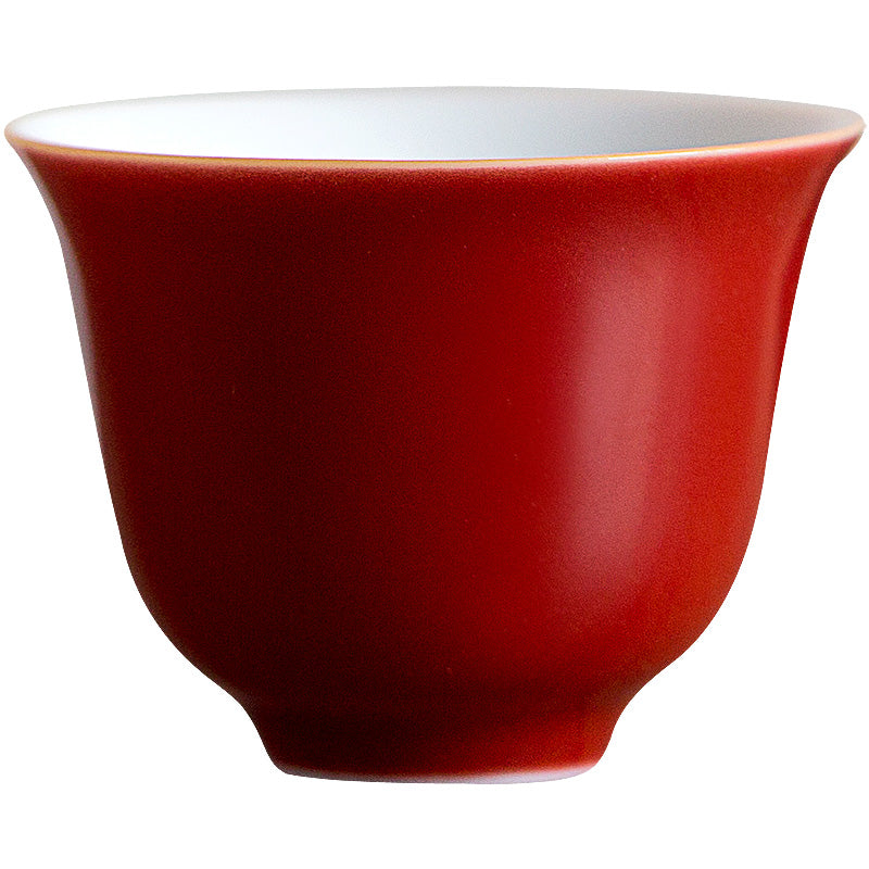 Jingdezhen nazik şin kung fu çay fincanı tək stəkan Yongle şirin ağ çay fincanı usta fincan ağ çini çay fincanı məişət kiçik çay fincanı