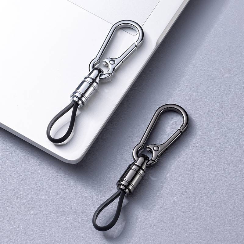 Yeni kişilər üçün yüksək səviyyəli fərdiləşdirilmiş avtomobil açar zənciri, bel asqısı, itkiyə qarşı açar zənciri, yaradıcı bəzək üzüyü açar zənciri