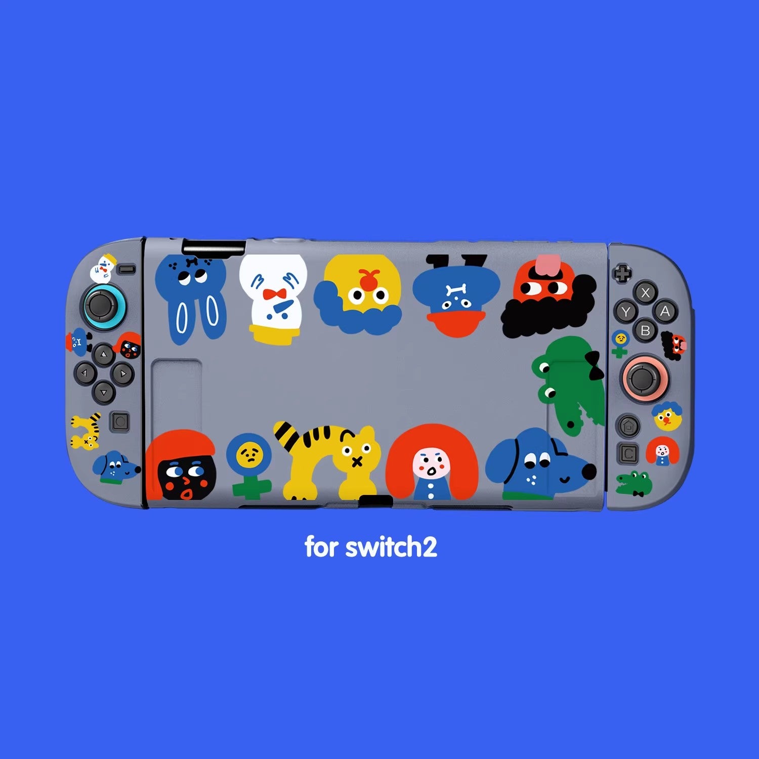 Yapon pişiyi düyü kiçik canavar Nintendo switch2 qoruyucu qutu oled qoruyucu qutu NS2 yumşaq qabıqlı tutqun ağ boz