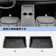 XPeng G6 front seat underseat storage box organizer, suitable for G7 modification accessories, car accessories, interior accessories