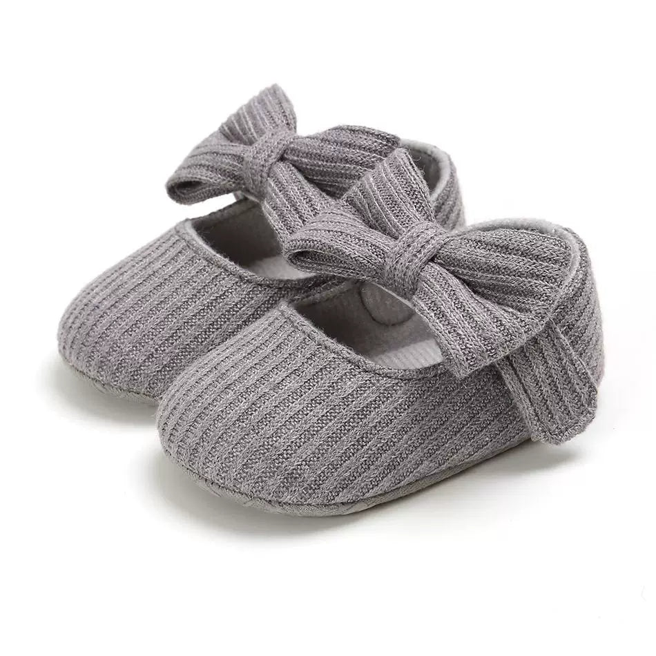 Bahar Payız Uşaq Ayaqqabıları Solid Rəng Baby Girls Prewalker An
