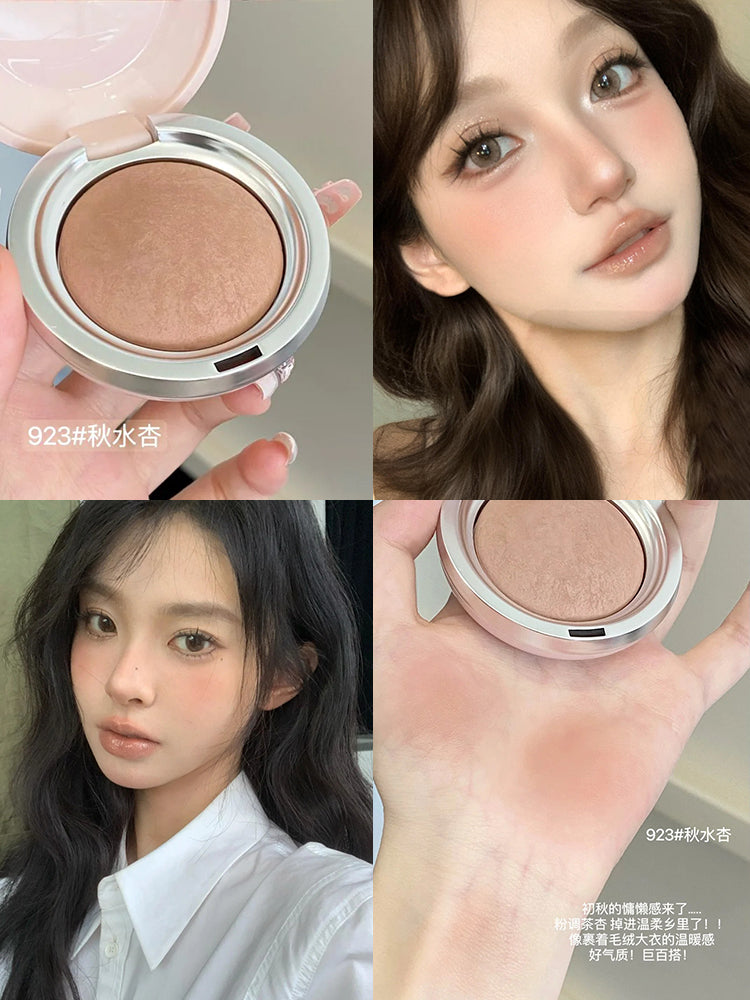 Dərini dolğunlaşdırmağa və qaralmış görünüşü kiçiltməyə kömək edən ərik rəngli ənlik olan Spenny's Baked Powder Blush 922, qadınlar üçün yeni 2026-cı il modasıdır.