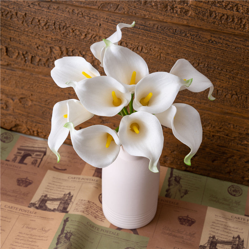 beautiful artificial flower calla lily Home decoration bridal artificial flower