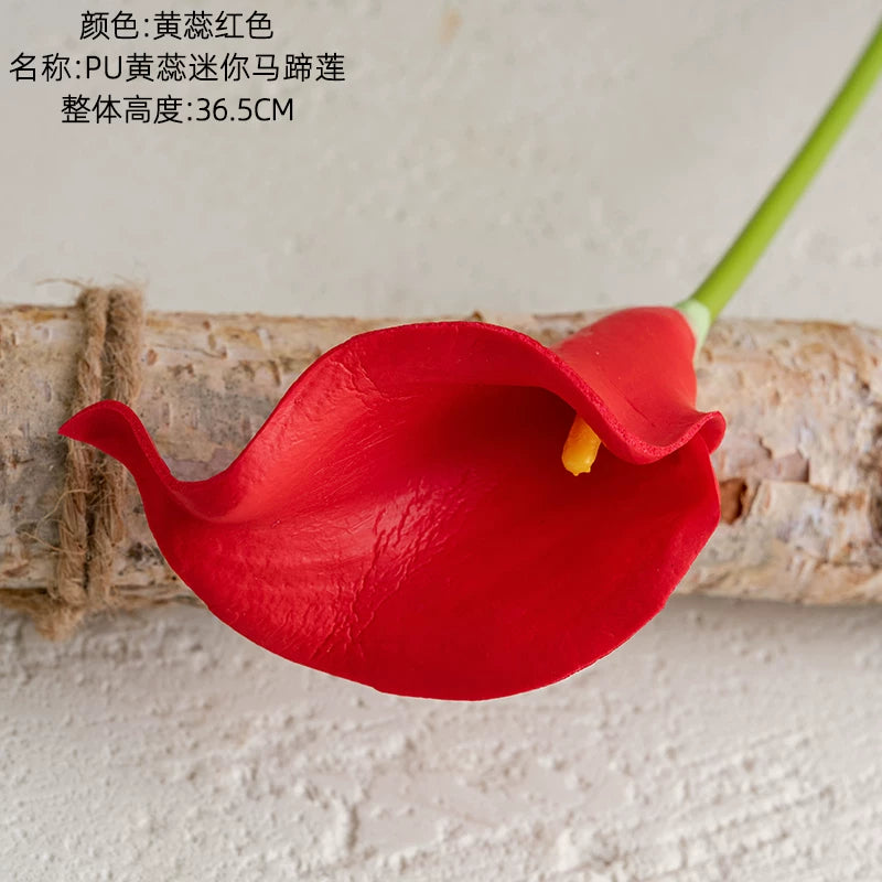 beautiful artificial flower calla lily Home decoration bridal artificial flower