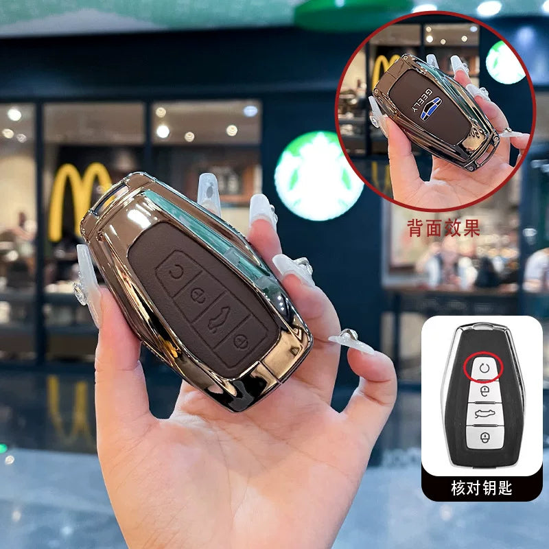 Geely Jiaji açar örtüyü, Geely Haoyue PRO, Xingyue L, Boyue, Binyue, Emgrand və Binrui avtomobil çantası klipləri üçün uyğundur