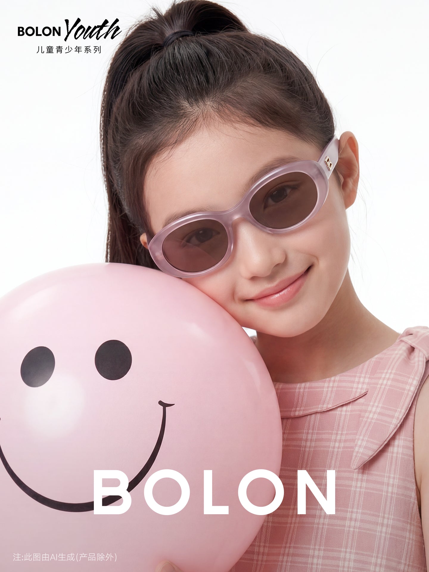 BOLON Tyrannosaurus valideyn-uşaq körpə gözlərini qoruyan uşaq açıq gün eynəyi BK5018 oval günəş eynəyi BL3237