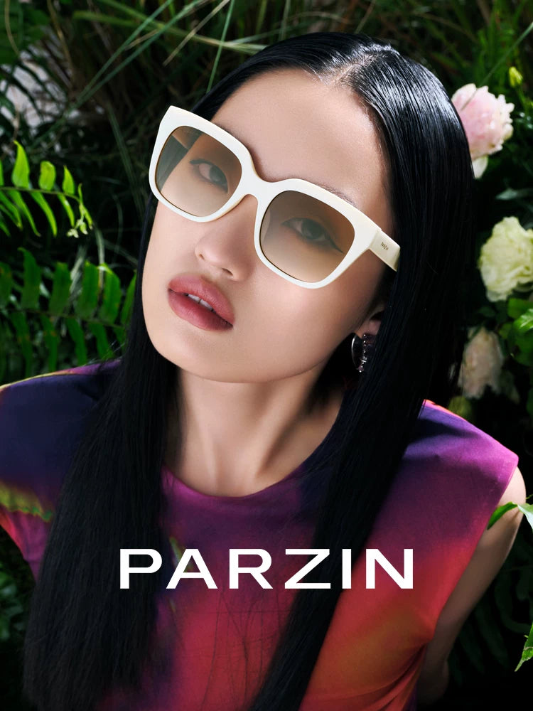 Parson Flora Series Günəş Eynəyi Qadın Moda Retro Küçə Fotoşəkilli Kvadrat İncə Günəş Kölgəsi Günəş Eynəyi PZ75002