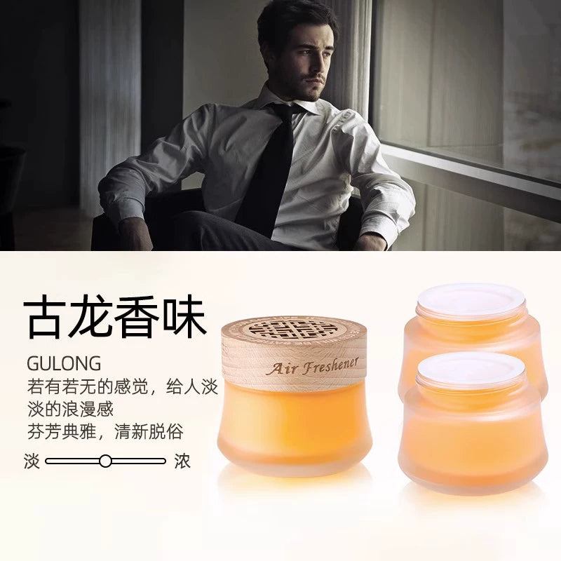 Bərk Balzam Osmanthus Ətri Avto Ətir Avtomobil Daxili Dekorasiya Dekorasiyası Kişi və Qadın Avtomobili Uzunömürlü İşıq Aromaterapiya