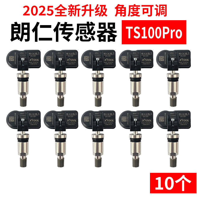 Langren Təkər Təzyiq Sensoru Langren Ts100 Universal Proqramlaşdırıla bilən Avtomobil 315/433 MHz Quraşdırılmış Təkər Monitorinqi