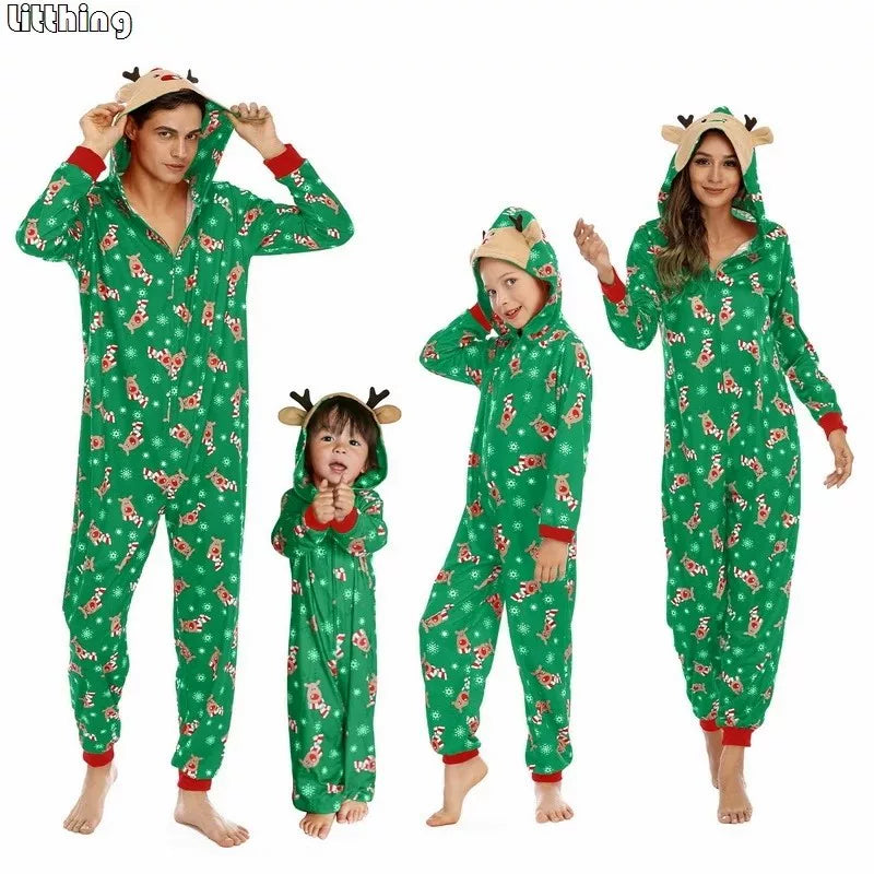 Köynəklər Pijama paltarları Milad Pijamaları Uyğun ailə