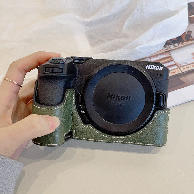 Nikon z30 qoruyucu qutu z50 ikinci nəsil çanta zfc kamera qutusu Z5 ikinci nəsil dəri qutu z7ii qabıq bazası Z62 aksesuarları