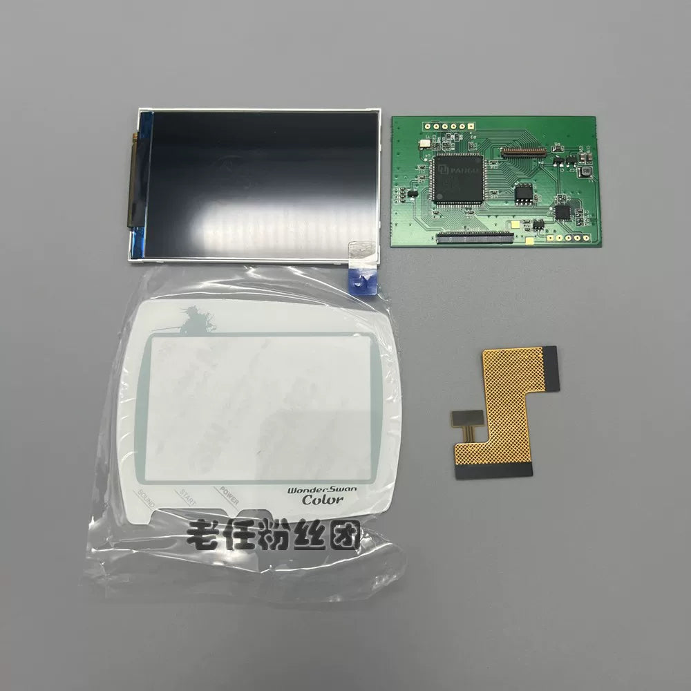 Bandai Wonder Swan COLOR WSC Yüksək Parlaqlıqlı IPS LCD Ekran Orijinal Ekran Ölçüsü