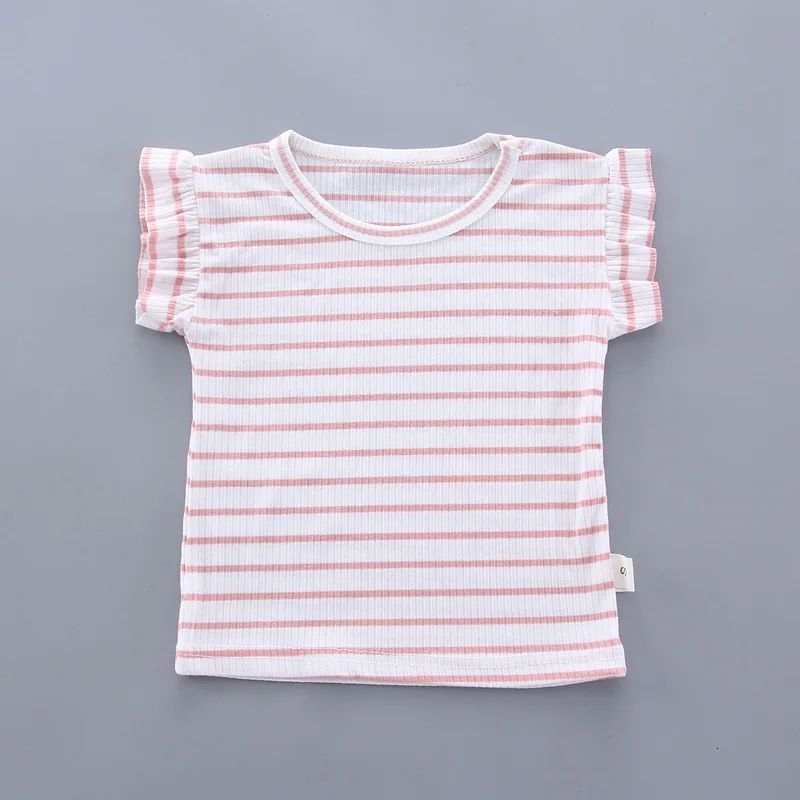 Yay Uşaq Geyimi Körpə Sevimli Qızlar Gündəlik T-Shirtlər Bi