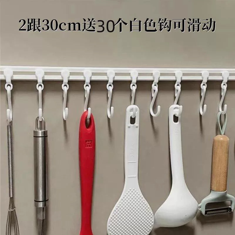 Mətbəx anbarı sürüşən çəngəl şkaf qapısı saxlama çəngəl artefakt pulsuz zərbəsiz kabinet qapısı saxlama rəfi