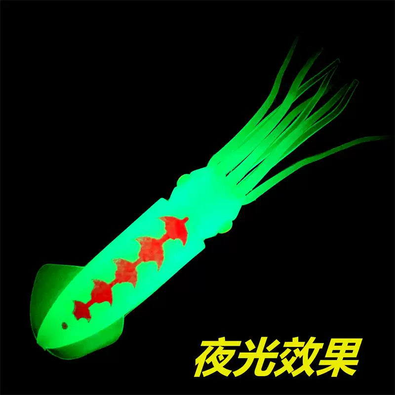 50 Pulsuz Göndərmə Proqramı İşıqlı Squid Bait Cazibe Yemi