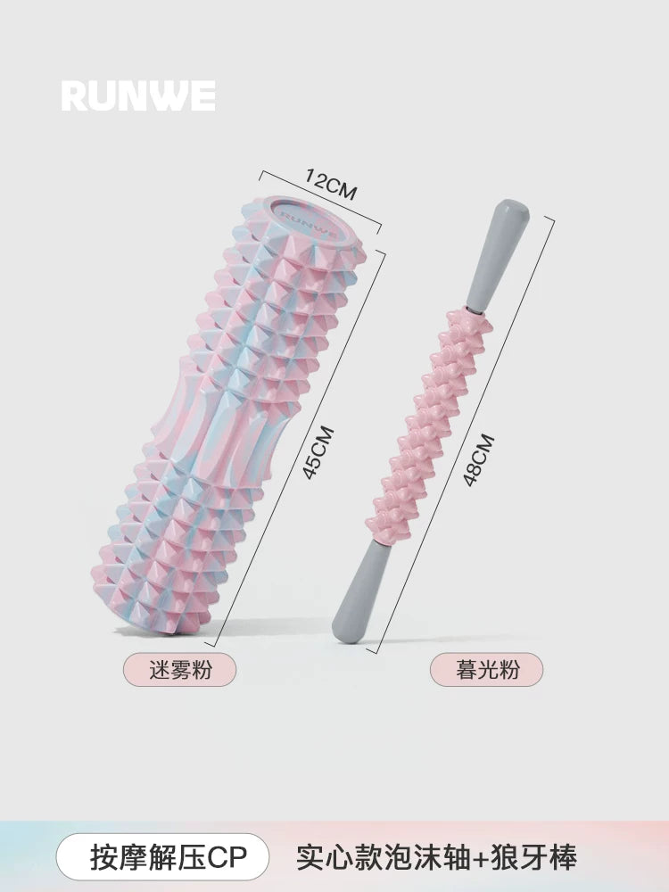 Langwei bərk köpük roller əzələ rahatlaması professional roller köpük rulonlu masaj roller gürz arıqlayan ayaq roller