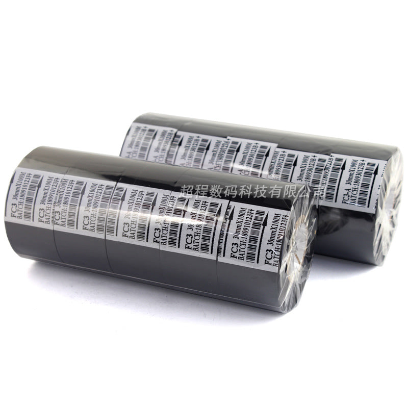 Kodlaşdırma maşını lenti 25 35 30mm 100m istehsal tarixi LC1FC2FC3 qablaşdırma maşını termal ötürmə lenti