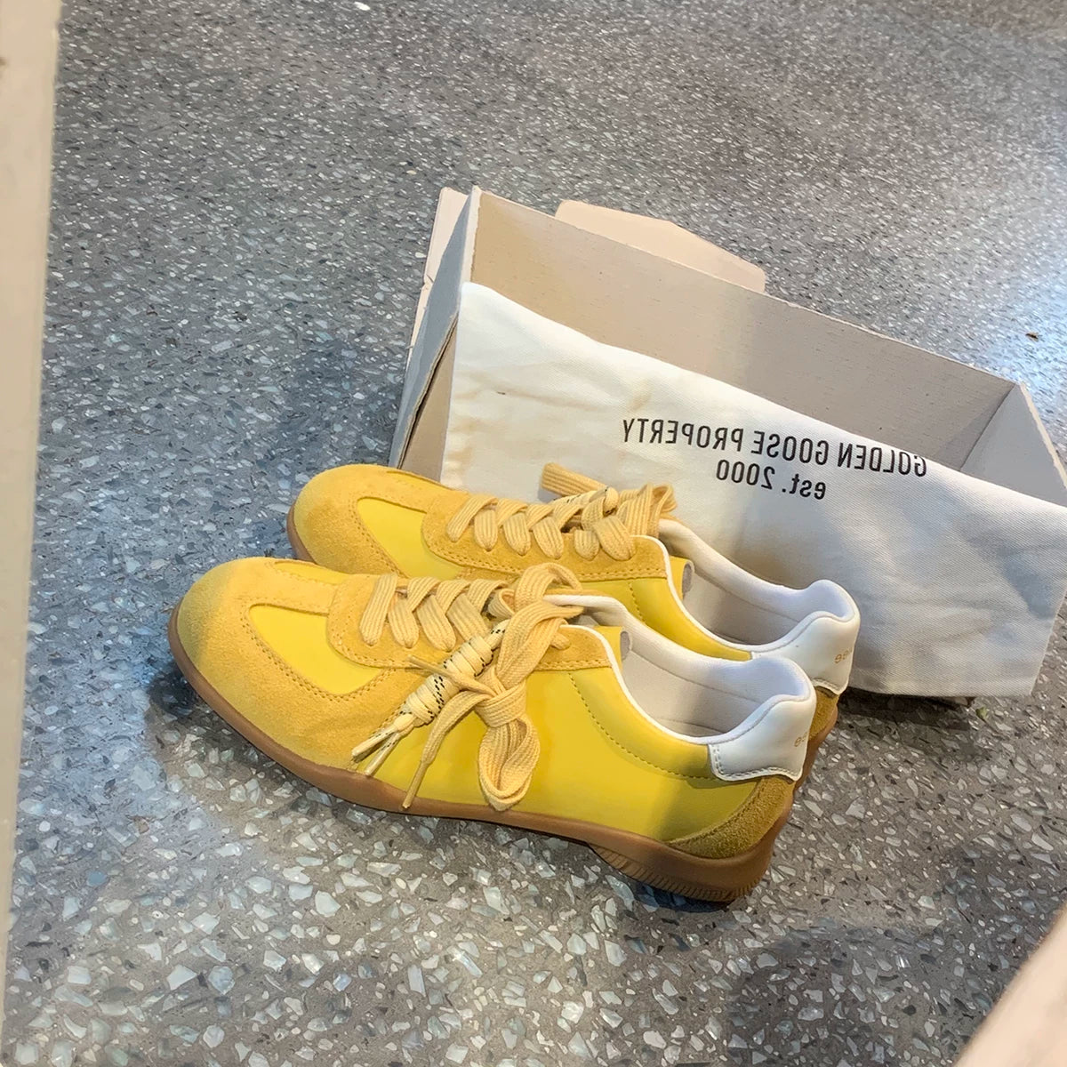 Women's Retro Color Block Leather Trainers, 2025 New Style, Soft Sole, Multifunctional Daily Sports Shoes, Height Increasing, Sneakers