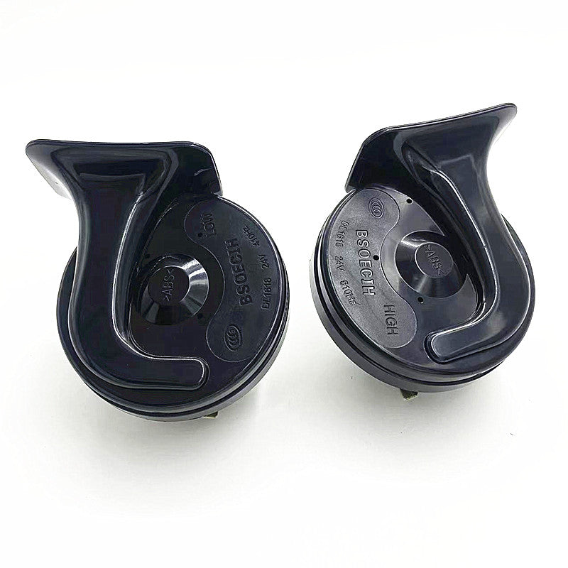 Avtomobil Salyangoz Buynuzu 12V/24V Yük maşını Universal İki Tonlu Salyangoz Fit Buynuzu Suya davamlı buynuz