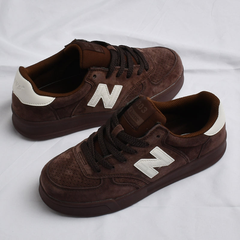 New Balance 303 idman ayaqqabıları, yüngül, çoxfunksiyalı, retro kişi ayaqqabıları, dəbli Koreya üslublu qadın ayaqqabıları, gündəlik, dəbli, sürüşməyən, trend brend.