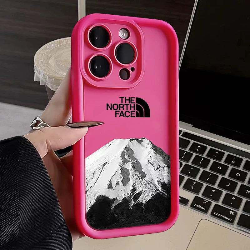 Apple iPhone 15 Pro Max, yeni iPhone 14 premium stil, 13 Pro dəbli brend, 12 North Face Snow Mountain, 11 kreativ, 8 Plus fərdiləşdirilmiş, 7 düşməyə davamlı, kişilər və qadınlar üçün X, XS tam örtük, 16 dəst maksimum üçün uyğundur.