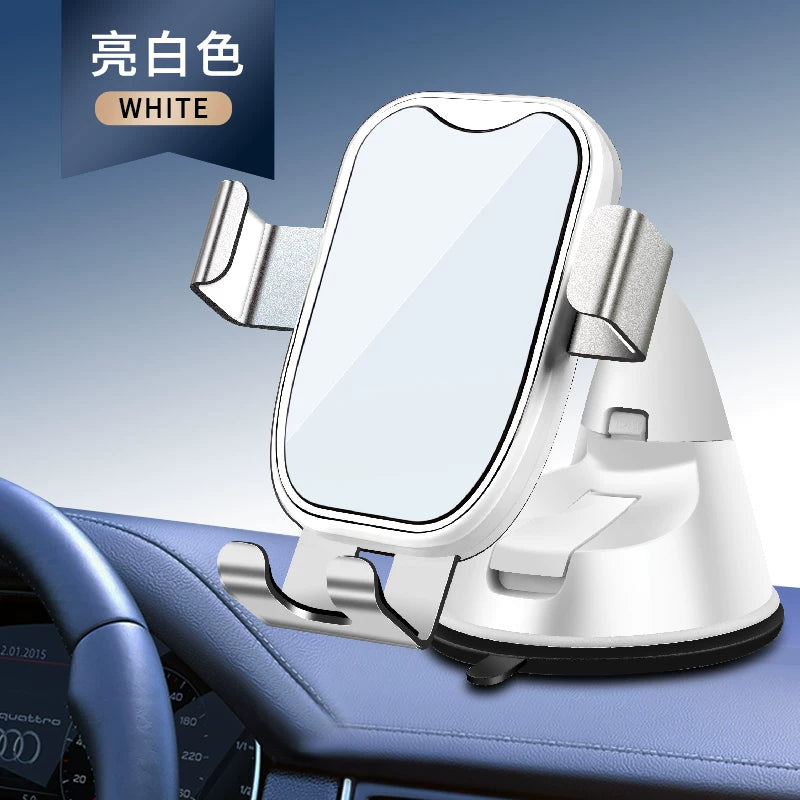 2024 New Car Phone Holder, Universal Suction Cup Navigation Mount, Gravity Controlled Phone Holder