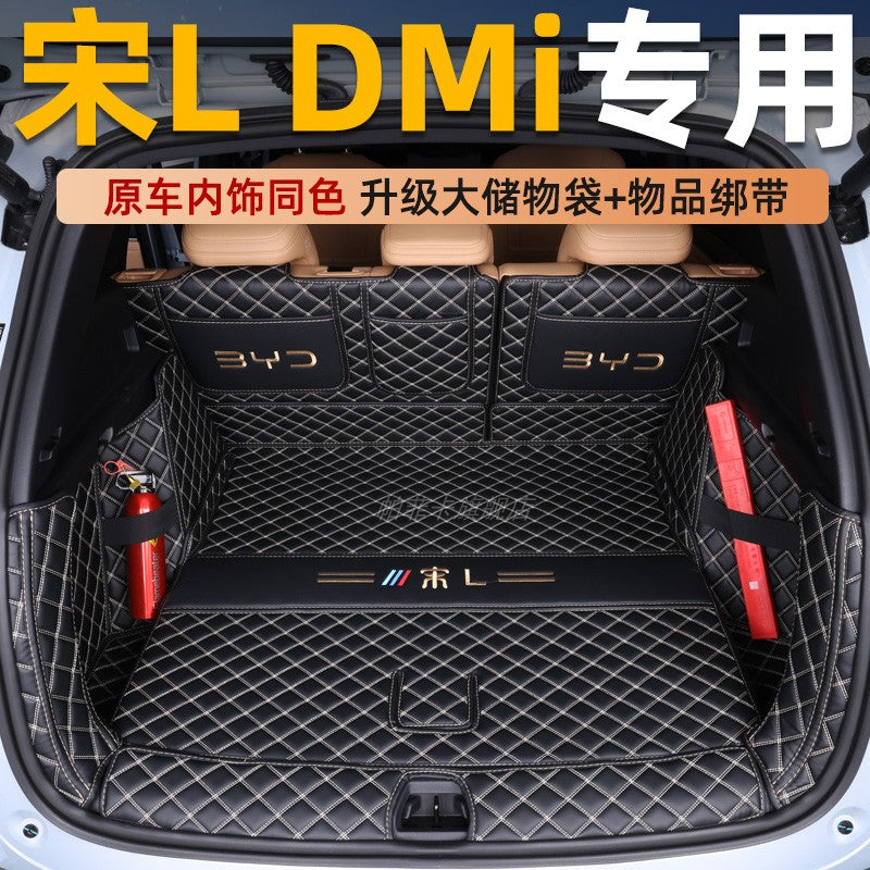 BYD Song L DMi trunk floor mat, full-cover special car interior accessories decorative trunk floor mat suitable