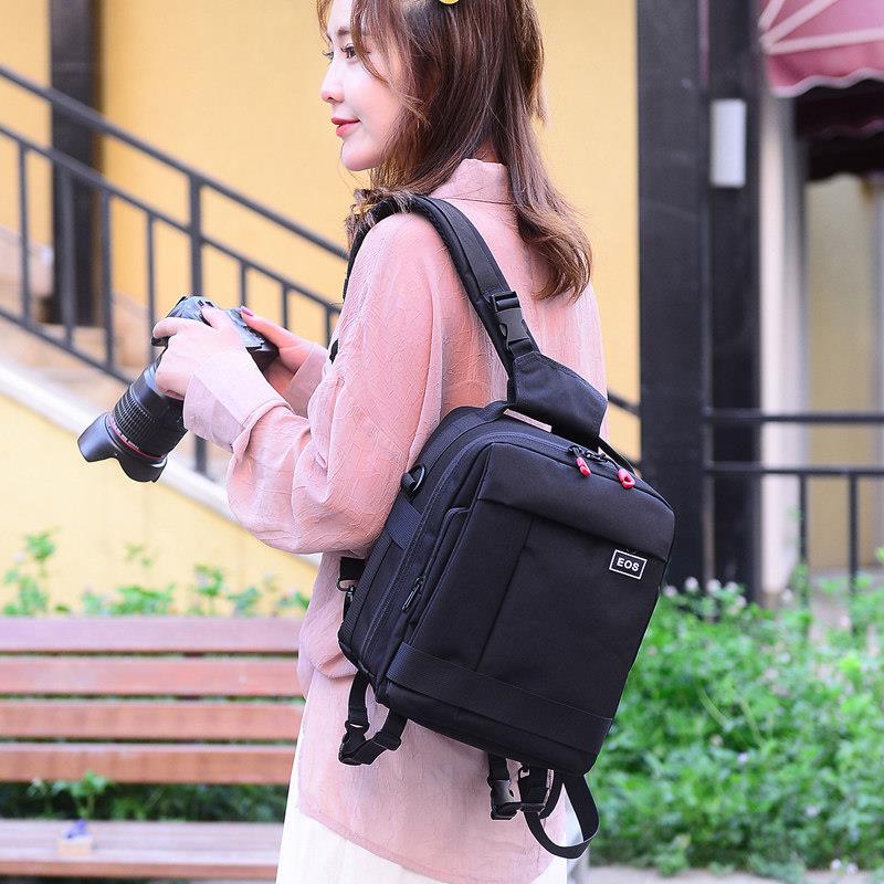 Canon Nikon professional SLR kamera çantası sırt çantası fotoqrafiya çantası 77d700d200d80d sırt çantası Sony üçün uyğundur