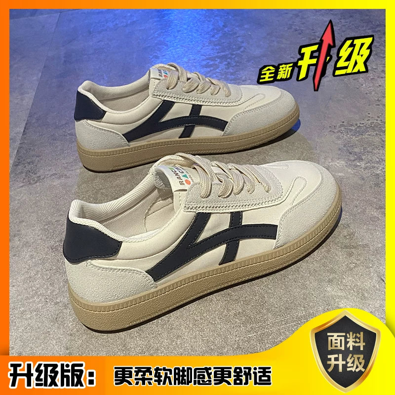 Brendin xüsusi təklifi: Qadın ağ idman ayaqqabıları, yeni model, məşhur Alman məşq ayaqqabıları, idman ayaqqabıları, çox yönlü yumşaq dabanlı ayaqqabılar