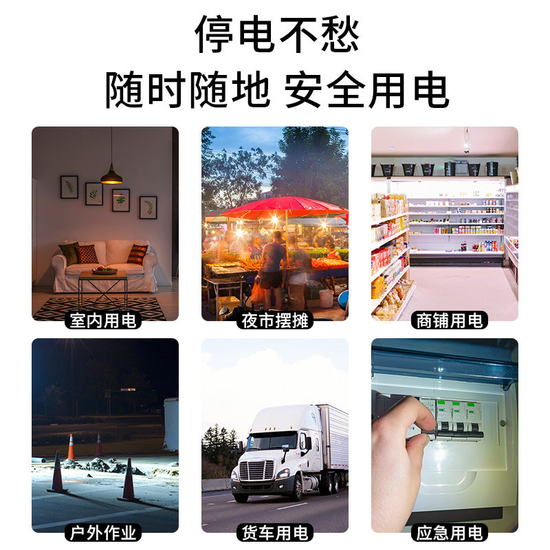 Yük maşınları və evlər üçün təmiz sinus dalğalı 12V/24V/48V-dən 220V-a qədər yüksək güclü batareya enerjisi çeviricisi.