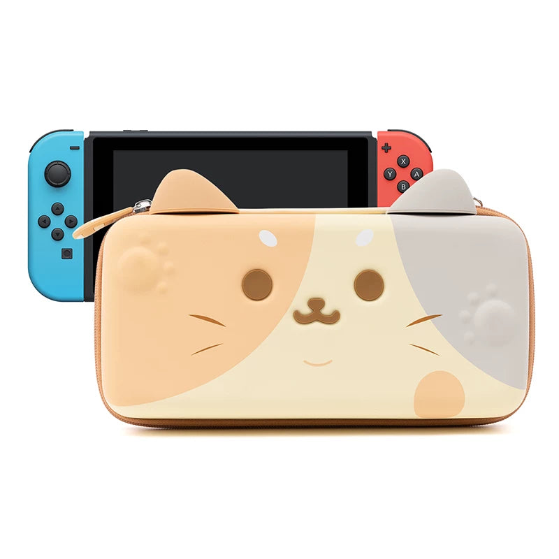 Jixiang switch2 saxlama çantası oled sevimli pişik qulaqları ns2 qoruyucu qabıq qoruyucu çanta Nintendo periferik aksesuarları