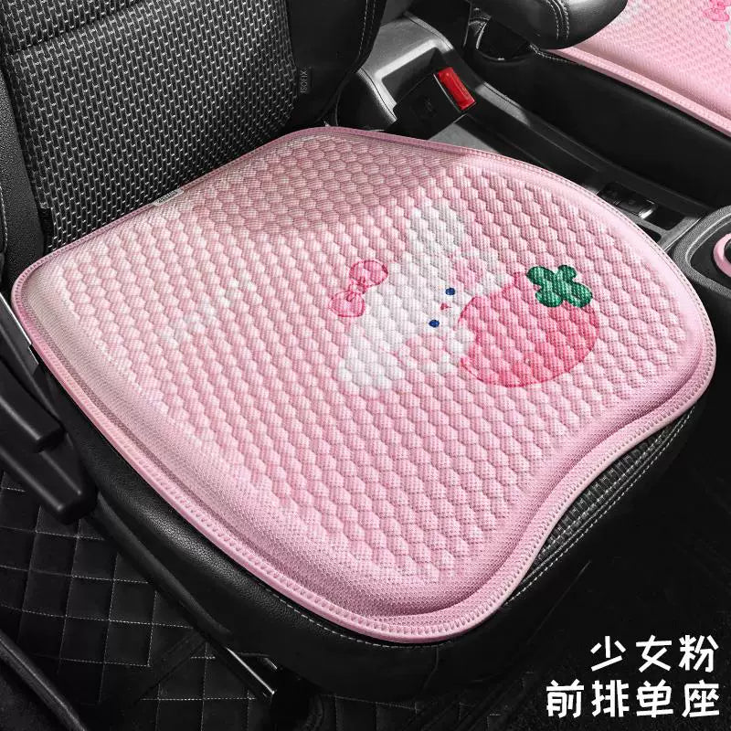 Yeni avtomobil oturacağı yastığı, bütün mövsüm universal, premium gel pətək yastığı, cizgi filmi qış avtomobil döşəyi, oturacaq örtüyü, oturacaq yastığı