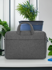 Böyük tutumlu məxmər qoruyucu kompüter çantası Huawei 14 Lenovo 15 macbook air 13 düymlük Apple 16 notebook kişi və qadın aşınmaya davamlı suya və zərbəyə davamlı iş portfeli