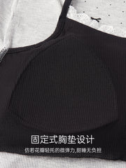 Qadınlar üçün yay üçün sinə yastiqciqları olan modal pijama, çöldə geyilə bilən, qısaqol üç hissəli yay ev paltarı 2026 yeni yay